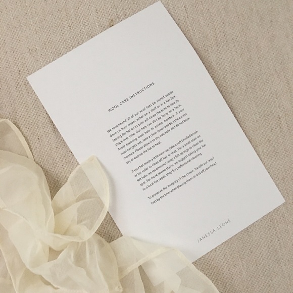 Janessa Leone Ellery Hat (L), EMERGENCY SALE: PRICE FIRM - Picture 11 of 13